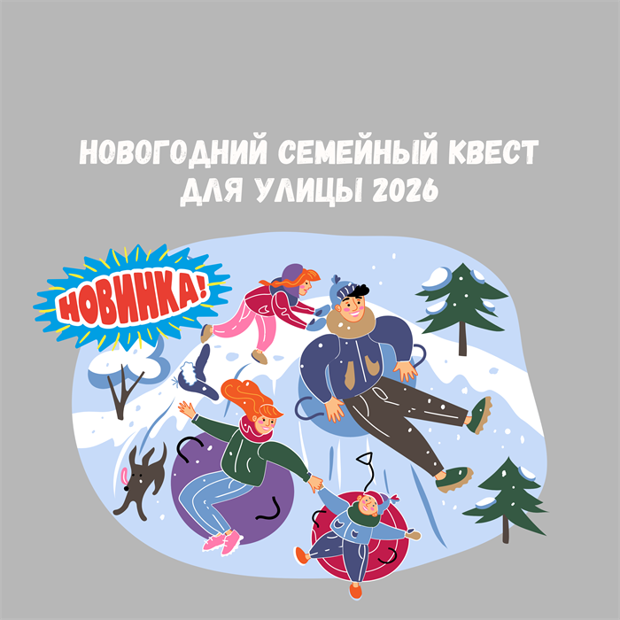 НОВОГОДНИЙ СЕМЕЙНЫЙ КВЕСТ ДЛЯ УЛИЦЫ 10155