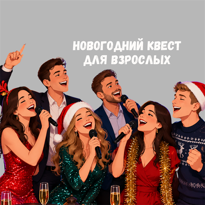 НОВОГОДНИЙ КВЕСТ ДЛЯ ВЗРОСЛЫХ 10209